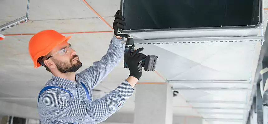 Roof Cap & Exterior Hood Lint Buildup Removal – Bell Gardens